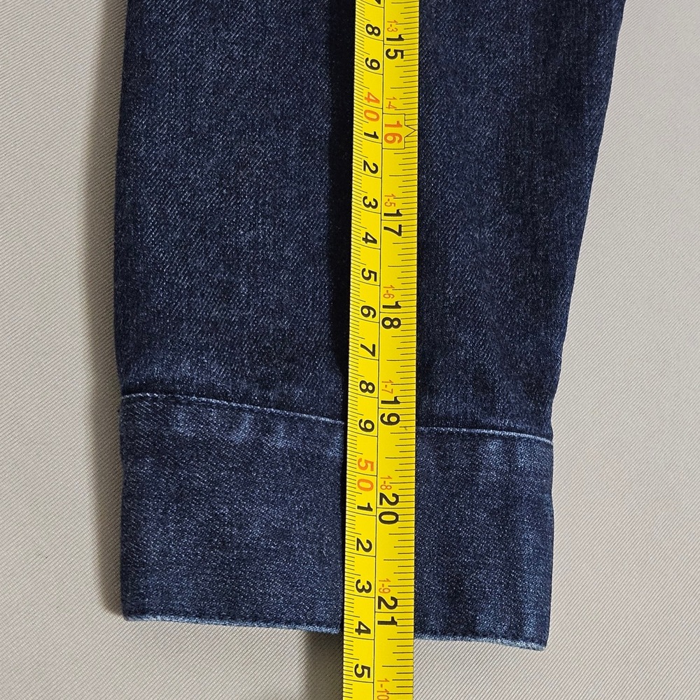 Pendleton Denim Zip Jacket Petite Sm Western Casu… - image 13